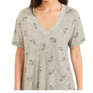 Disney Simba Short Sleeve V Neck Tee